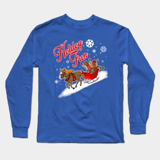 Hot Dog Fun Long Sleeve T-Shirt